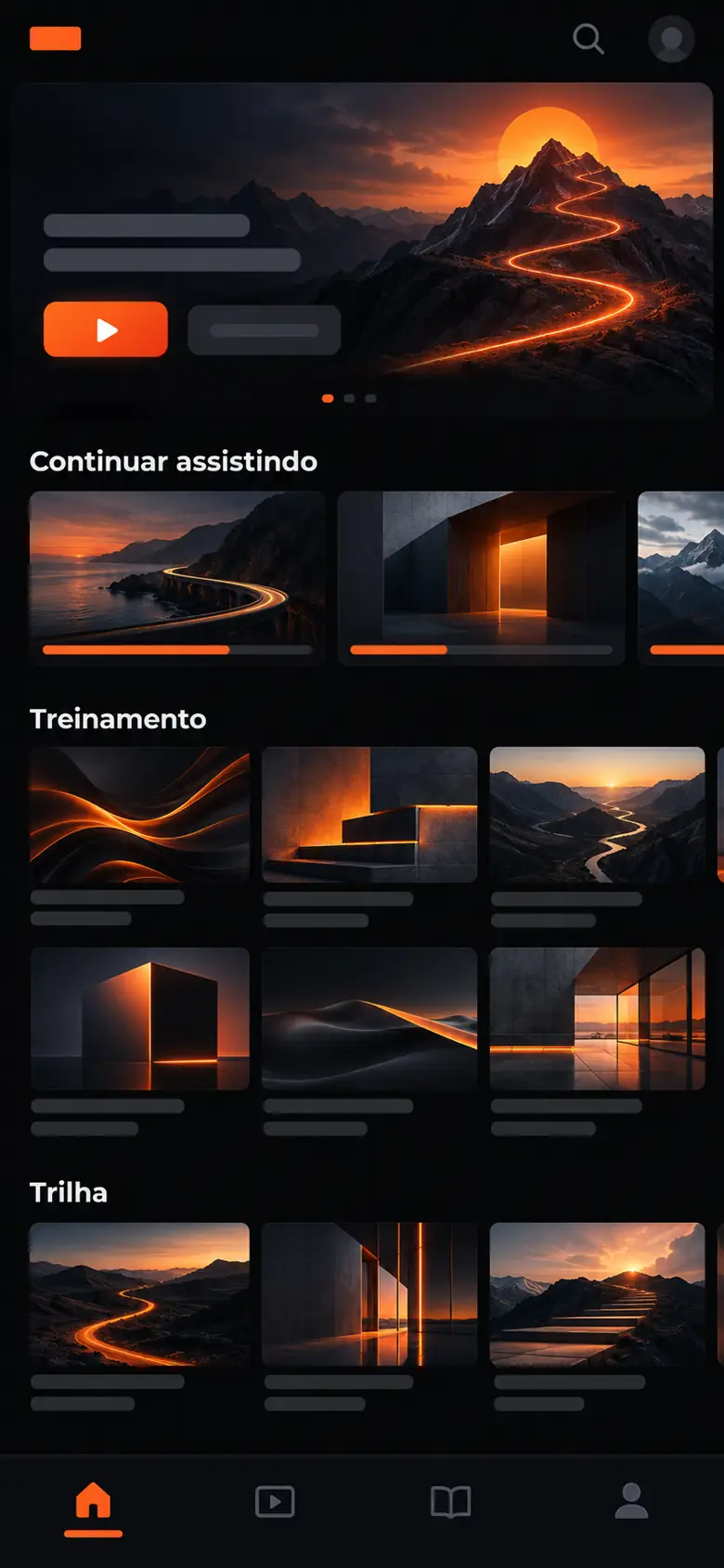 Portal do colaborador da Store Page aberto no celular